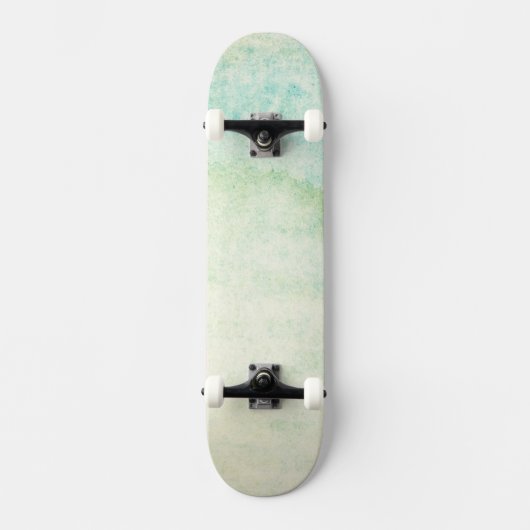 Abstrakter Watercolorhintergrund Skateboard (Vorderseite)