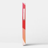 Abstrakter Wavy Hintergrund. Darstellung mit Farbe Case-Mate iPhone Hülle (Rückseite / Links)