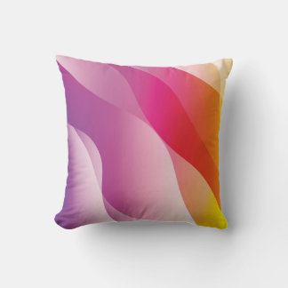 Abstrakter Wavy Hintergrund. Darstellung mit Farbe Kissen