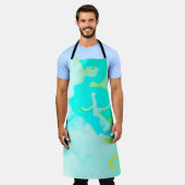 Abstrakter, weicher Hintergrund in Pastellfarben Schürze (Getragen)