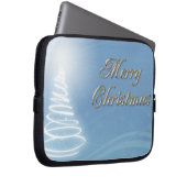 Abstrakter Weihnachtsbaum Laptopschutzhülle (Vorne Rechts)