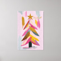 Abstrakter Weihnachtsbaum Leuchtet Hell