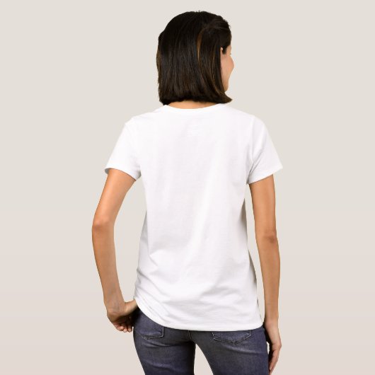 Abstrakter Weihnachtsbaum T-Shirt (Schwarz voll)