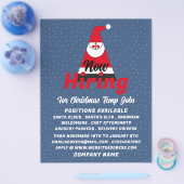 Abstrakter Weihnachtsmann, Saisonwerbung Flyer (Einzeln)