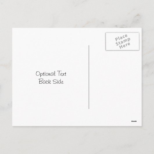 Abstrakter Weihnachtsstern Feiertagspostkarte (Rückseite)