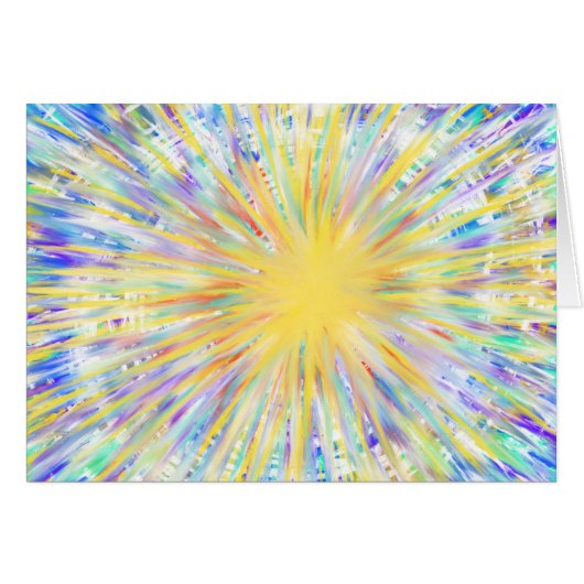 Abstrakter Weihnachtsstern und Biokotierungen (Vorderseite (Horizontal))