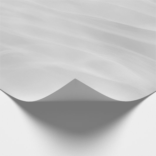 Abstrakter weißer Marmor Geschenkpapier (Ecke)