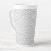 Abstrakter, weißer Stein, einfarbig Milchtasse (Linke Ecke)