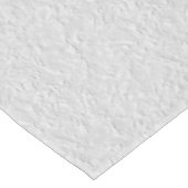 Abstrakter, weißer Stein, einfarbig Tischdecke (Schrägansicht)