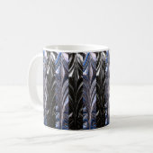 Abstrakter Wellenbecher Kaffeetasse (Vorderseite Links)