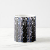 Abstrakter Wellenbecher Kaffeetasse (Mittel)