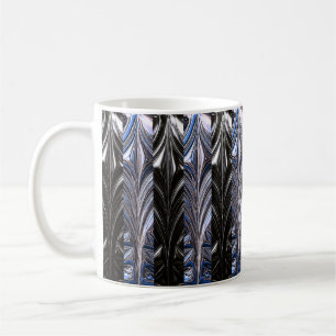Abstrakter Wellenbecher Kaffeetasse
