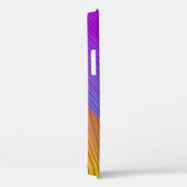 Abstrakter Wellenhintergrund. 3D-Abbildung.3d, 3d Case-Mate iPhone Hülle (Rückseite / Rechts)