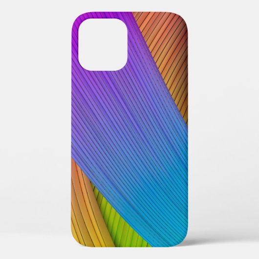 Abstrakter Wellenhintergrund. 3D-Abbildung.3d, 3d Case-Mate iPhone Hülle (Rückseite)