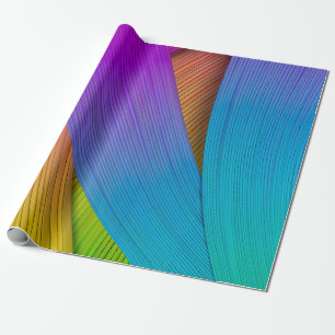 Abstrakter Wellenhintergrund. 3D-Abbildung.3d, 3d Geschenkpapier