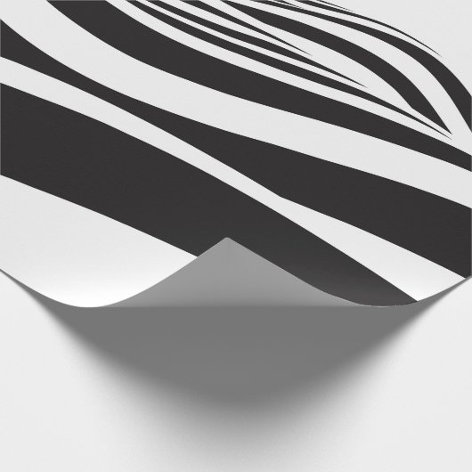 Abstrakter Wellenhintergrund. optische 3D-Illustra Geschenkpapier (Ecke)