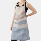 Abstrakter Wellenhintergrund Schürze (InSitu)