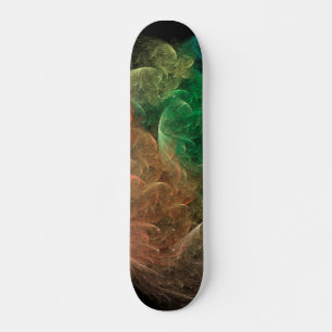 Abstrakter Weltraum-Vogel Skateboard