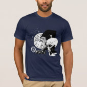 Abstrakter Weltraumaffe T-Shirt (Vorderseite)