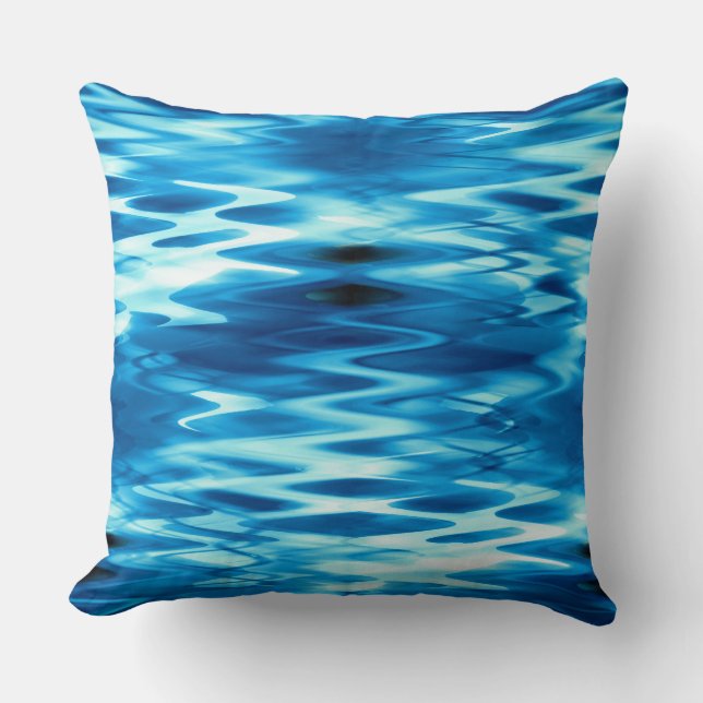 Abstrakter Whirlpool mit festem Gradienten Kissen (Vorderseite)