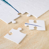 Abstrakter Wild Parrot Paint-Spritzer Puzzle (Seite)