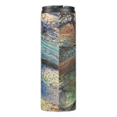 Abstrakter Wildbaum Thermosbecher (Rückseite)