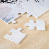 Abstrakter wilder Wolf-Geist Puzzle (Seite)