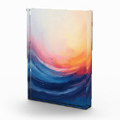 Abstrakter Wirbel aus Wärme und Tiefe Fotoblock (Rechts)