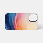 Abstrakter Wirbel aus Wärme und Tiefe iPhone Hülle (Rückseite (Horizontal))