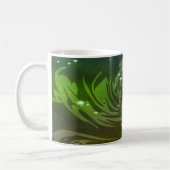 Abstrakter Wirbel Kaffeetasse (Links)