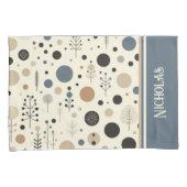 Abstrakter Woodland-Benutzername Kissenbezug (Vorderseite-Rechts)