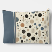 Abstrakter Woodland-Benutzername Zubehörtasche (Rückseite)