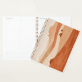 Abstrakter Wüstenhorizont - eine warme, minimalist Planer (Anzeige)
