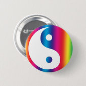 Abstrakter Yenyang-Rucksack-Button-Knopf Button (Vorne & Hinten)