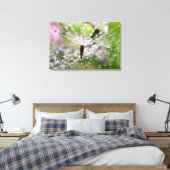 Abstrakter zarter Löwenzahn Leinwanddruck (Insitu (Schlafzimmer))