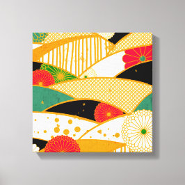 Abstrakter Zaubergarten Leinwanddruck