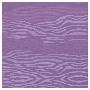 Abstrakter Zebra-lila Regen Stoff