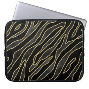 Abstrakter Zebrastreifen. Abbildung  Laptopschutzhülle