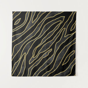 Abstrakter Zebrastreifen. Abbildung  Wandteppich