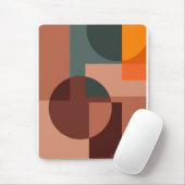 Abstrakter Zeichenkettenkreis Mousepad (Mit Mouse)