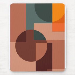 Abstrakter Zeichenkettenkreis Mousepad