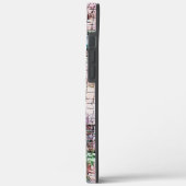 Abstrakter zeichn unter rustikalem Jute Case-Mate iPhone Hülle (Rückseite / Links)