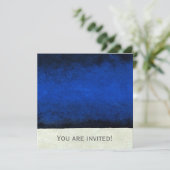 Abstrakter Zeiten zwei ~ Einladungen JUNGGESELLE (Stehend Vorderseite)