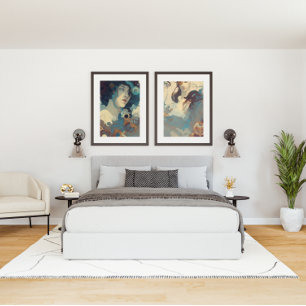 Abstrakter Zen Poster