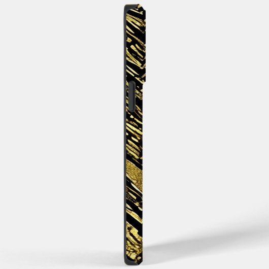 Abstrakter Zickzack Name und Personalisierter Name Case-Mate iPhone Hülle (Rückseite / Rechts)