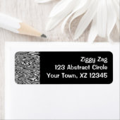 Abstrakter Zigzag-Swirl (Insitu)