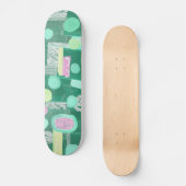 Abstraktes 050112b skateboard (Vorderseite)