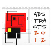 abstraktes 2012 kalender (Titelbild)