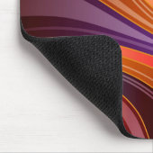 Abstraktes 2-Design drehen - Maus-Pad Mousepad (Ecke)