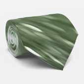 Abstraktes #3: Olivgrünunschärfe Krawatte (Gerollt)